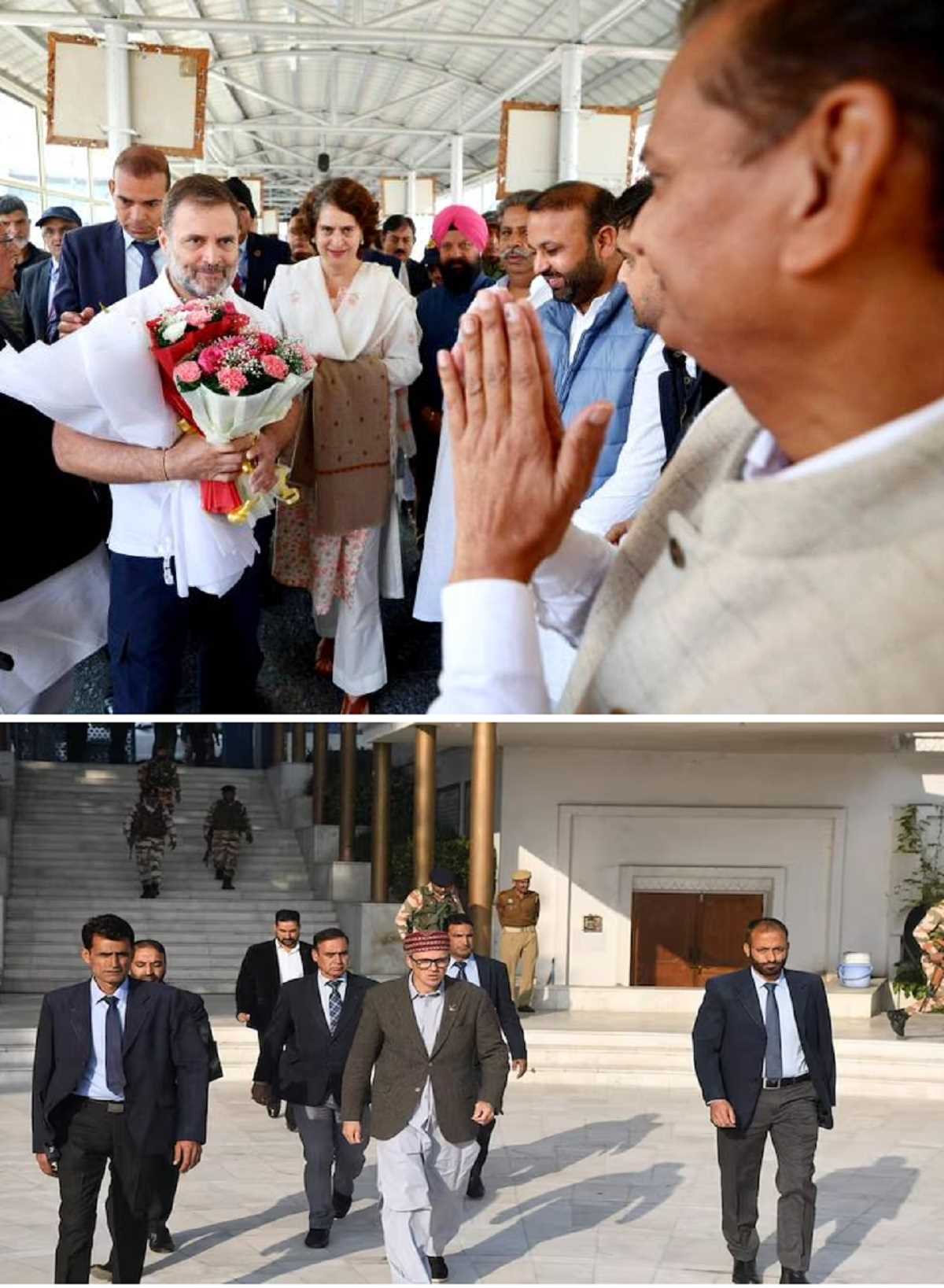 उमर अब्दुल्ला ने ली कश्मीर के मुख्यमंत्री पद की शपथ, राहुल, प्रियंका भी हुए शामिल उमर अब्दुल्ला ने ली कश्मीर के मुख्यमंत्री पद की शपथ, राहुल, प्रियंका भी हुए शामिल